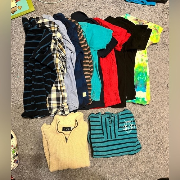 Other - #005 Boys Shirt/Sweater Bundle - Size 7/8